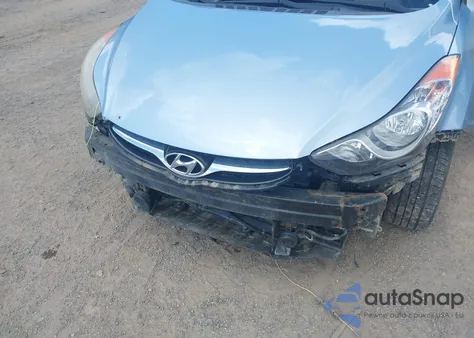 2013 Hyundai Elantra Gls from USA, damaged, VIN KMHDH4AE4DU492330